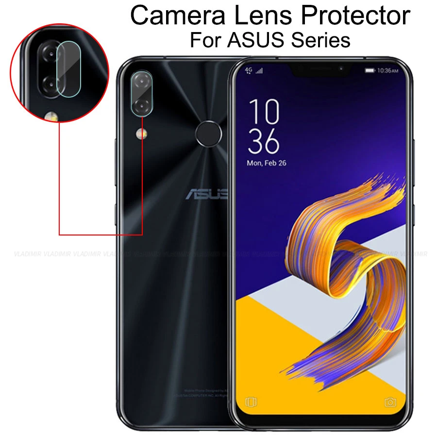 Nugokanaly Защитная пленка для задней камеры из закаленного стекла ASUS Zenfone 5 ZE620KL 5z