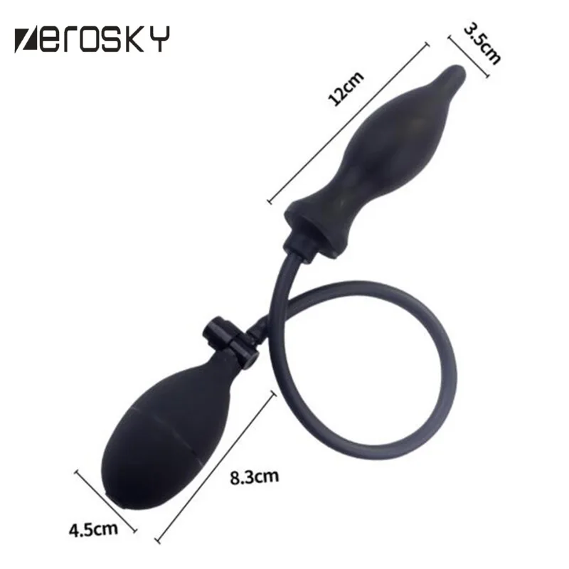 Анальная пробка насос надувные заполненные воздухом интимные игрушки для женщин