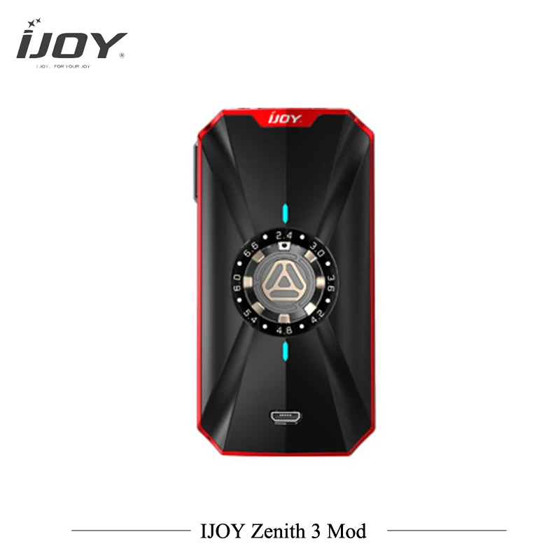 Оригинал IJOY ZENITH 3 мод с двумя 20700 батареями 360 Вт коробка Зенит полу-механический