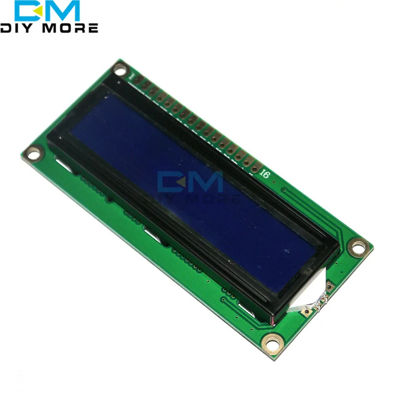 3,3 V lcd 1602 lcd монитор 1602 желтый/синий экран Blacklight 16x2 символьный ЖК-дисплей модуль HD44780 1602A для Raspberry Pi - Цвет: Blue