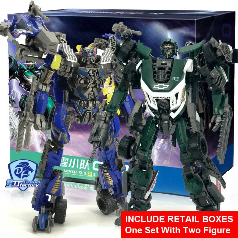 GOD10 WITH BOX Трансформация Leadfoot GOD03 GOD-03 Roadbuster GOD07 GOD-07 Topspin GOD10 GOD-10 Wrecker фильм Делюкс фигурка Робот Игрушки - Цвет: GOD10 WITH BOX