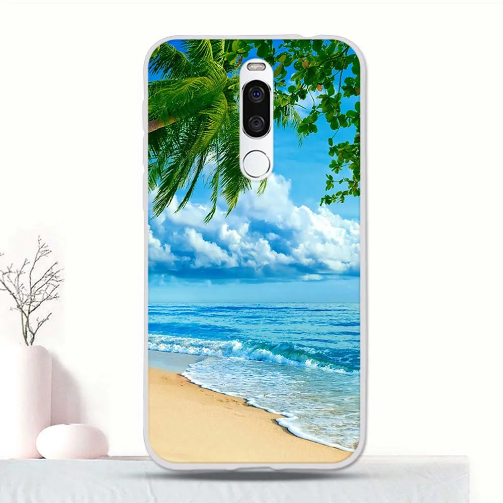 32 Силиконовый чехол с принтом для Meizu X8, задняя защитная крышка из ТПУ для Meizu X8, чехол-бампер для Meizu X 8, чехол-накладка - Цвет: 32