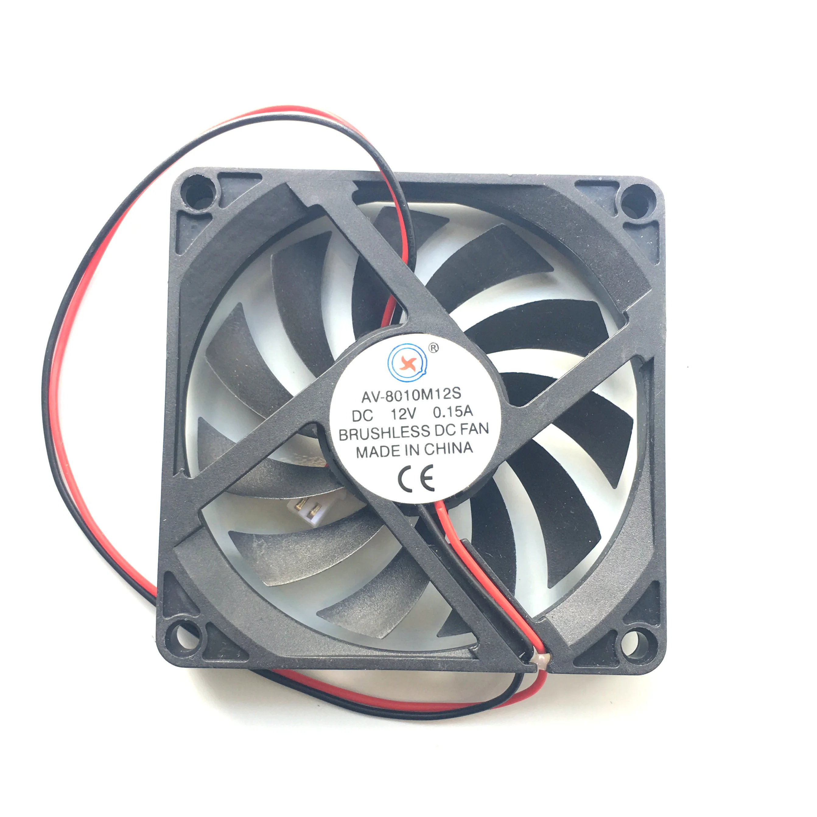 10 pcs /lot x Brushless DC Cooling Fan 11 Blade 12V 8010s 2 Wire | Инструменты