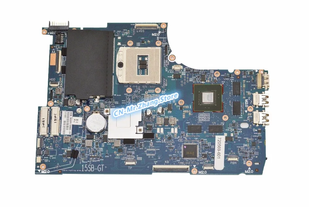 

Используется для материнской платы ноутбука HP ENVY 15-J серии 720569-601 DDR3 750M GPU 2 Гб RAM