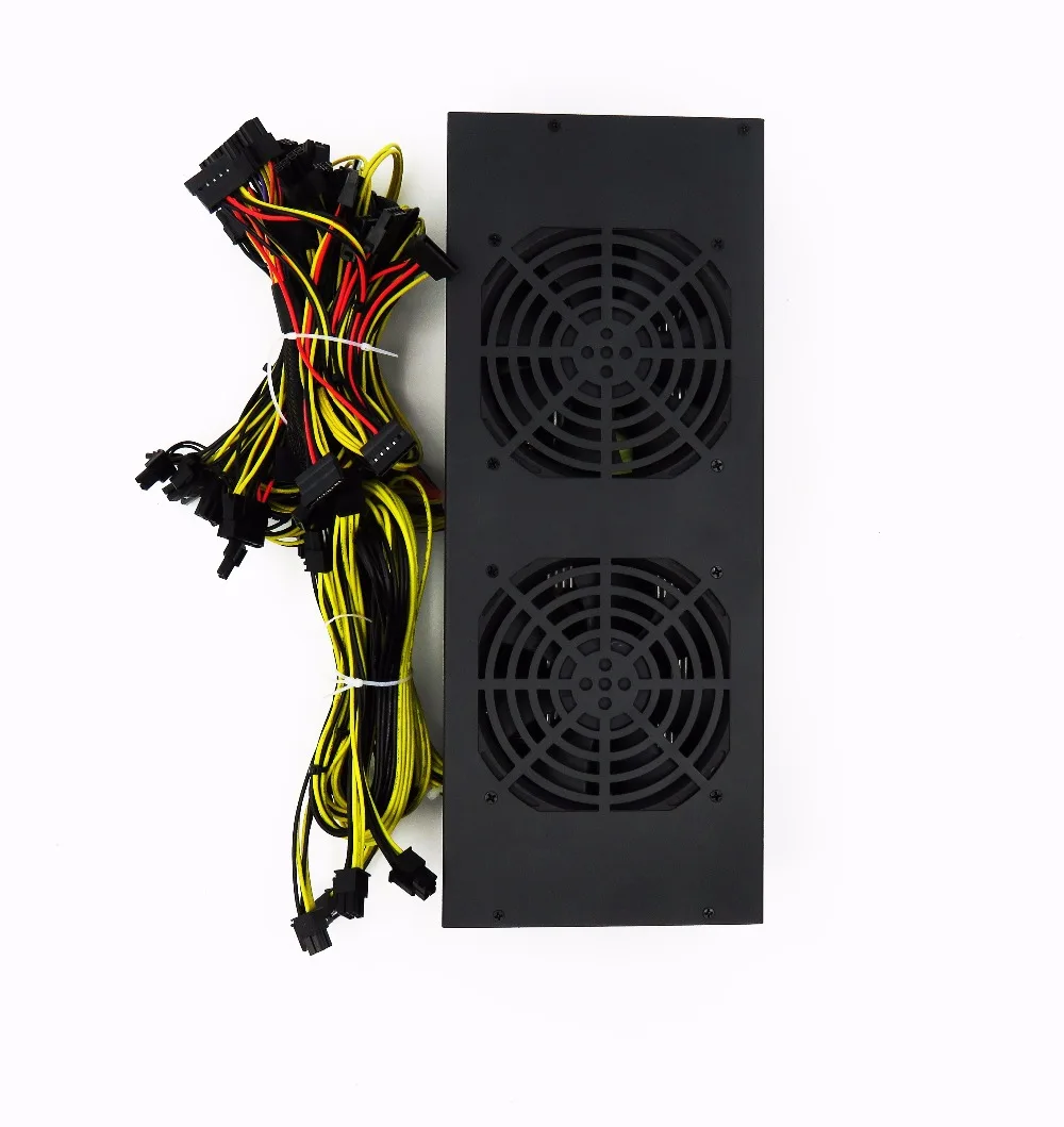 Universial 3600 Вт добыча PSU для Eth zec Rig Bitcoin Шахтер Antminer S7 S9 L3 + D3 platinum питание 8 GPU карты |