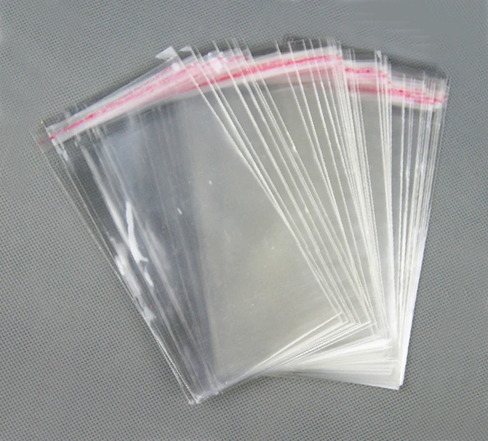 

900 Pieces Transparent opp bag of plastic bags Transparent opp bag of packaging bags Size 4.72 x 6.69 inch 120x170MM A bundle of