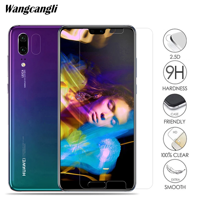 Защитное стекло на huawei P20 Lite Pro закаленное для экрана 0 26 мм 2.5D пленка | Мобильные