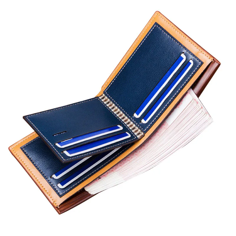 2017 г. Лидер продаж модные Для мужчин кошельки ID держатель для карт Одежда высшего