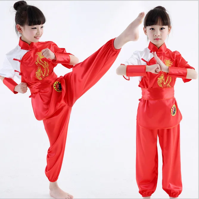 Костюм детский с вышивкой в виде дракона 4 цвета|performance clothes|set clothingset clothes |