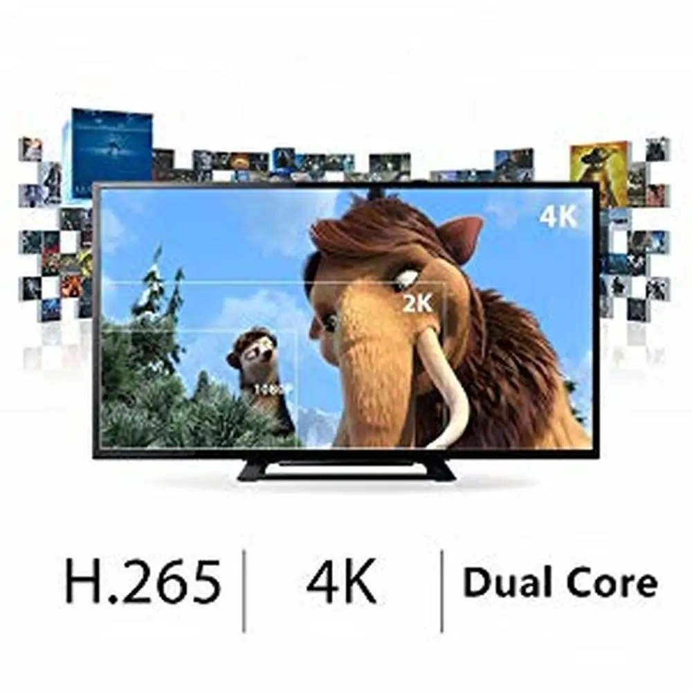 Беспроводной ТВ приемник AnyCast M100 2 4 ГГц двухъядерный 4K|SmartTV-стики и тюнеры| |