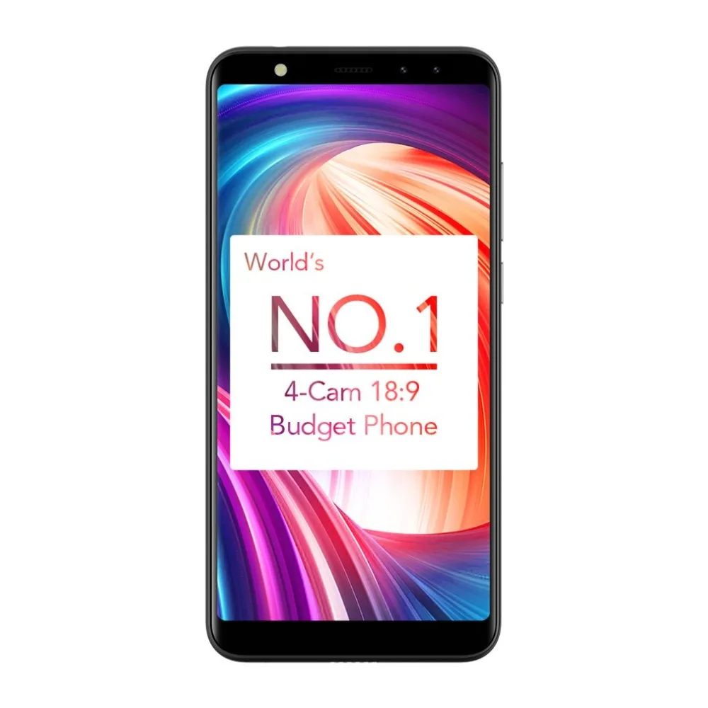 LEAGOO M9 смартфон 3G 5 &quot18:9 мобильных телефонов четыре камеры Android 7 0 mt6580a ядра 2 ГБ + 16