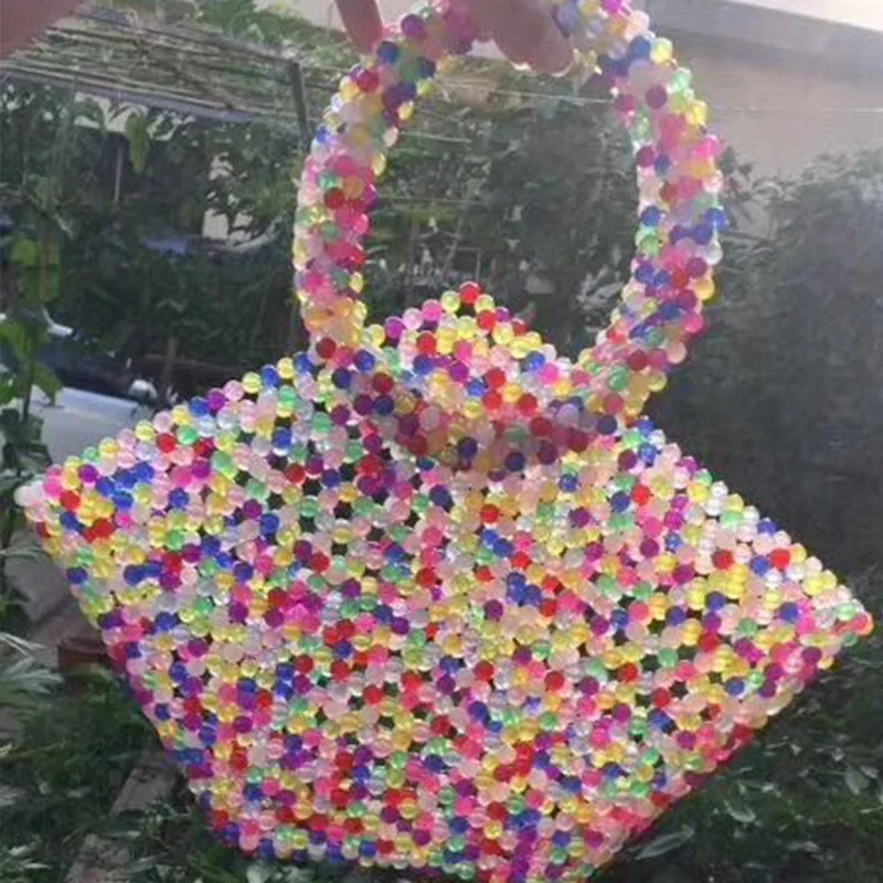 Сумка XMESSUN с жемчугом женская сумка ручной работы бусинами для вечеринок