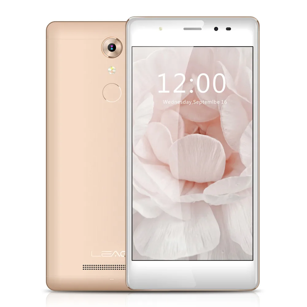 LEAGOO T1 Quad Core 5.0 'Ɗ Г LTE Android 6.0 Смартфон 3 ГБ RAM 16 ROM 8MP + 13MP 2400 мАч Отпечатков Пальцев