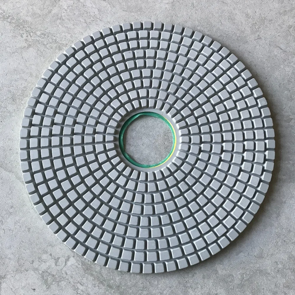 Алмазный полировальный коврик 14 дюймов для полировки мраморных полов абразивный