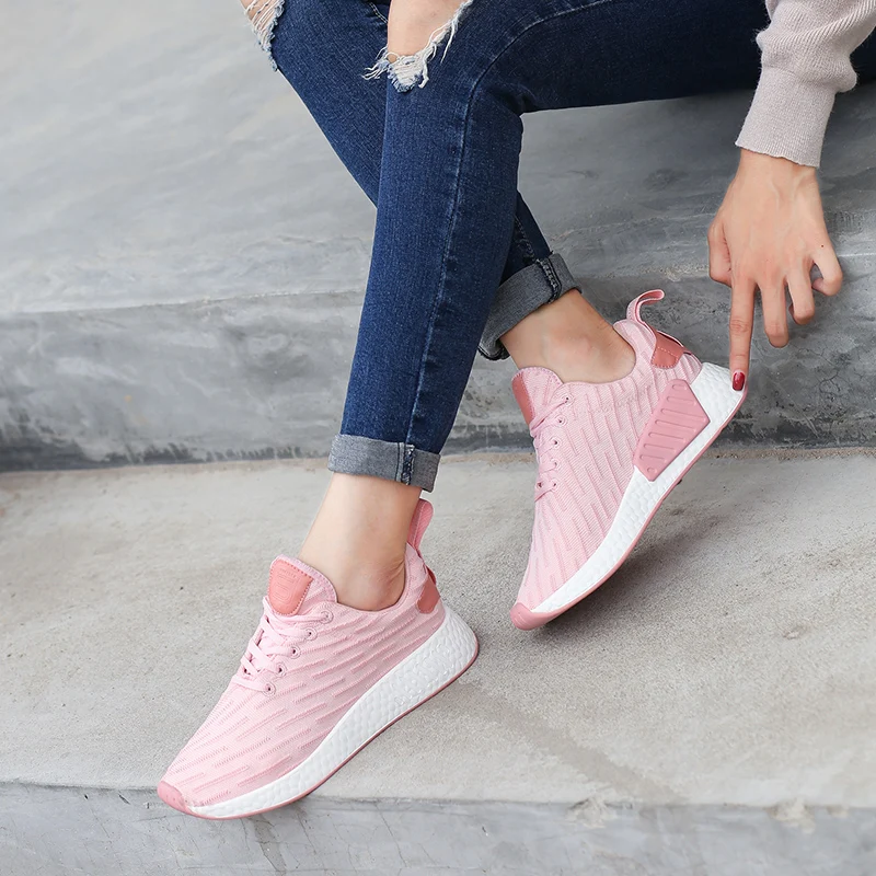 Летняя обувь женская повседневная с дышащей сеткой Весна легкая Открытый