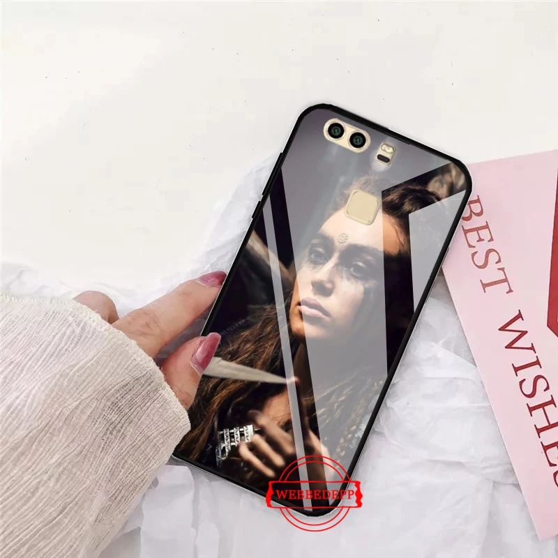 

Heda Lexa The 100 TV Show Coque Glass Case for Huawei P10 lite P20 Pro P30 P Smart honor 7A 8X 9 10 Y6 Mate 20