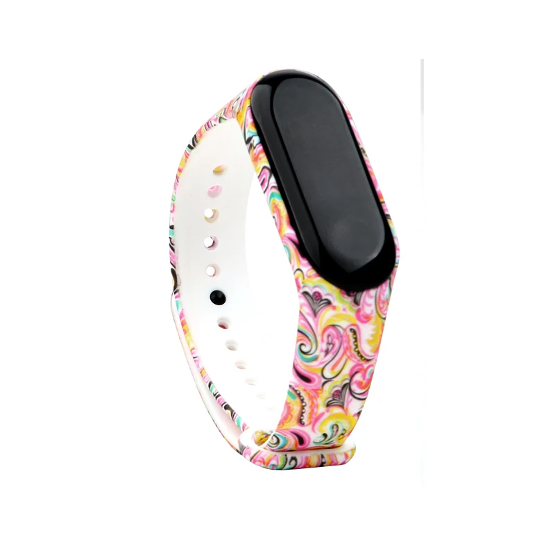 Mi 3HS) 017 ремешок для xiaomi mi Band силиконовый ремешок для xiaomi mi band 3 аксессуары браслет mi band3 ремень