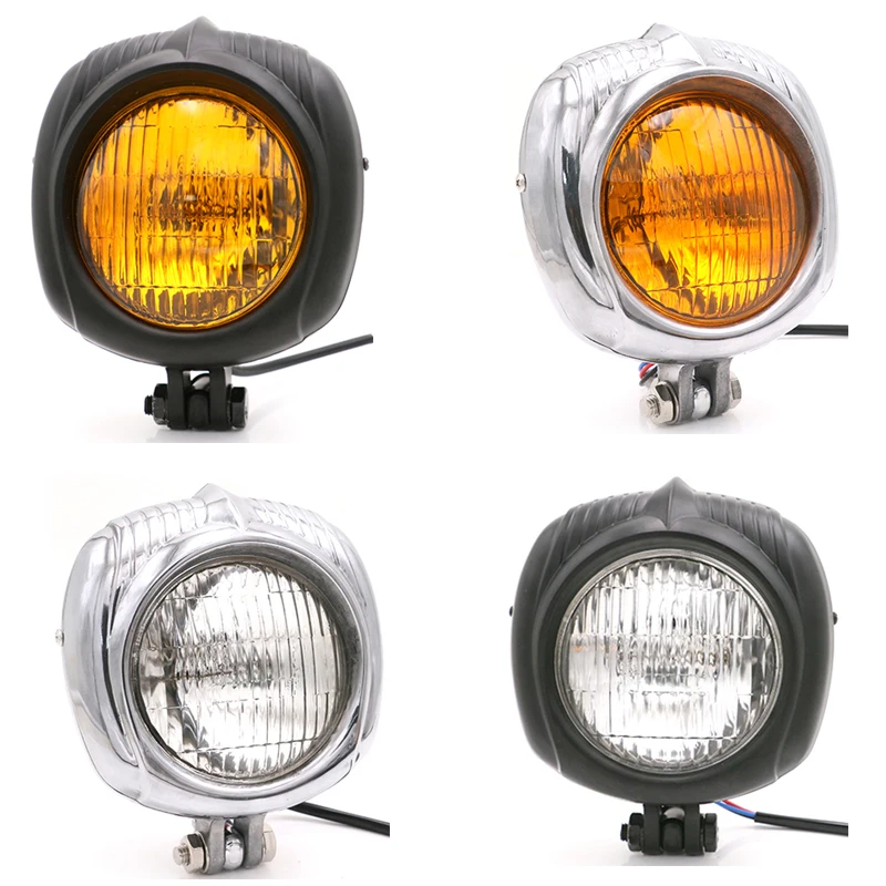 55 Вт Мотоцикл Универсальный фары постоянного тока 12V мотороллер фара мотоцикла
