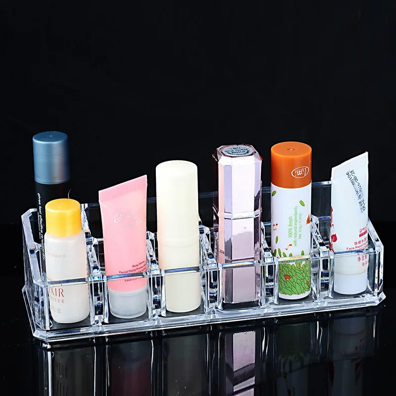 Прозрачная Акриловая косметическая коробка LASPERAL органайзер для рабочего стола