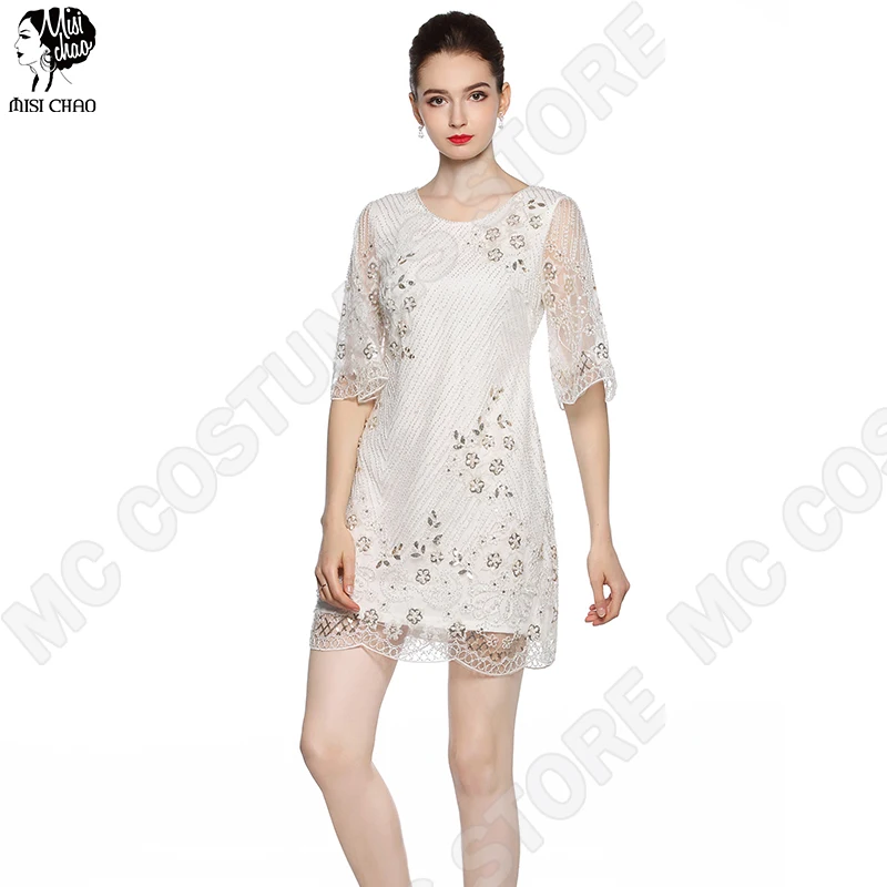 Платья для матери невесты вечерние кружевные платья с короткими рукавами длиной