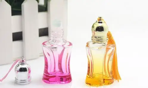 

Free shipping 500PCS 7ml color beads perfume bottle