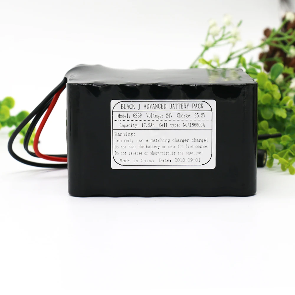 KLUOSI 24 V/25,2 V 17.5Ah 6S5P использовать NCR18650GA литий-ионный аккумулятор с 20A BMS для небольшой электродвигатель Электрический велосипед Скутер