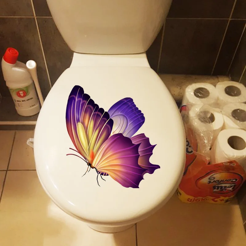 YOJA 19 6x21 5 см умная красочная Бабочка для детской комнаты Настенная Наклейка