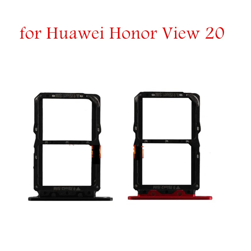 Для Huawei Honor View 20 держатель лотка для карт SIM SD слот адаптер V20 запасные части