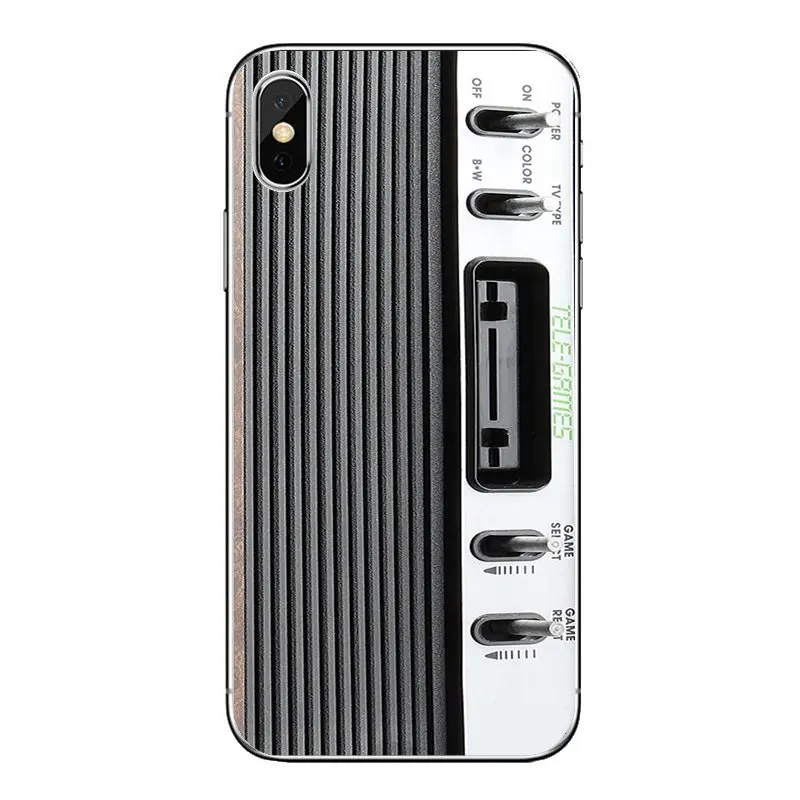 Для Xiaomi mi A1 A2 5X6X8 lite SE Pro Max x 2 S 3 5 5S прозрачный мягкий чехол Atari 2600 консоли Old School