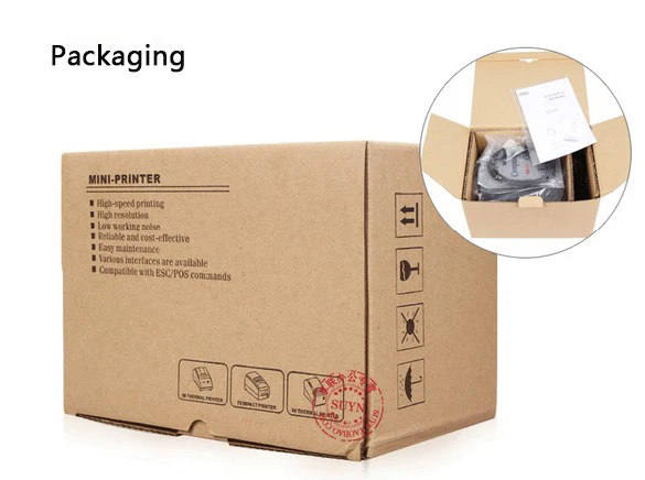 58 мм этикетки штрих код принтер прямой термопечати и клея наклейку pritner USB GP2120T для