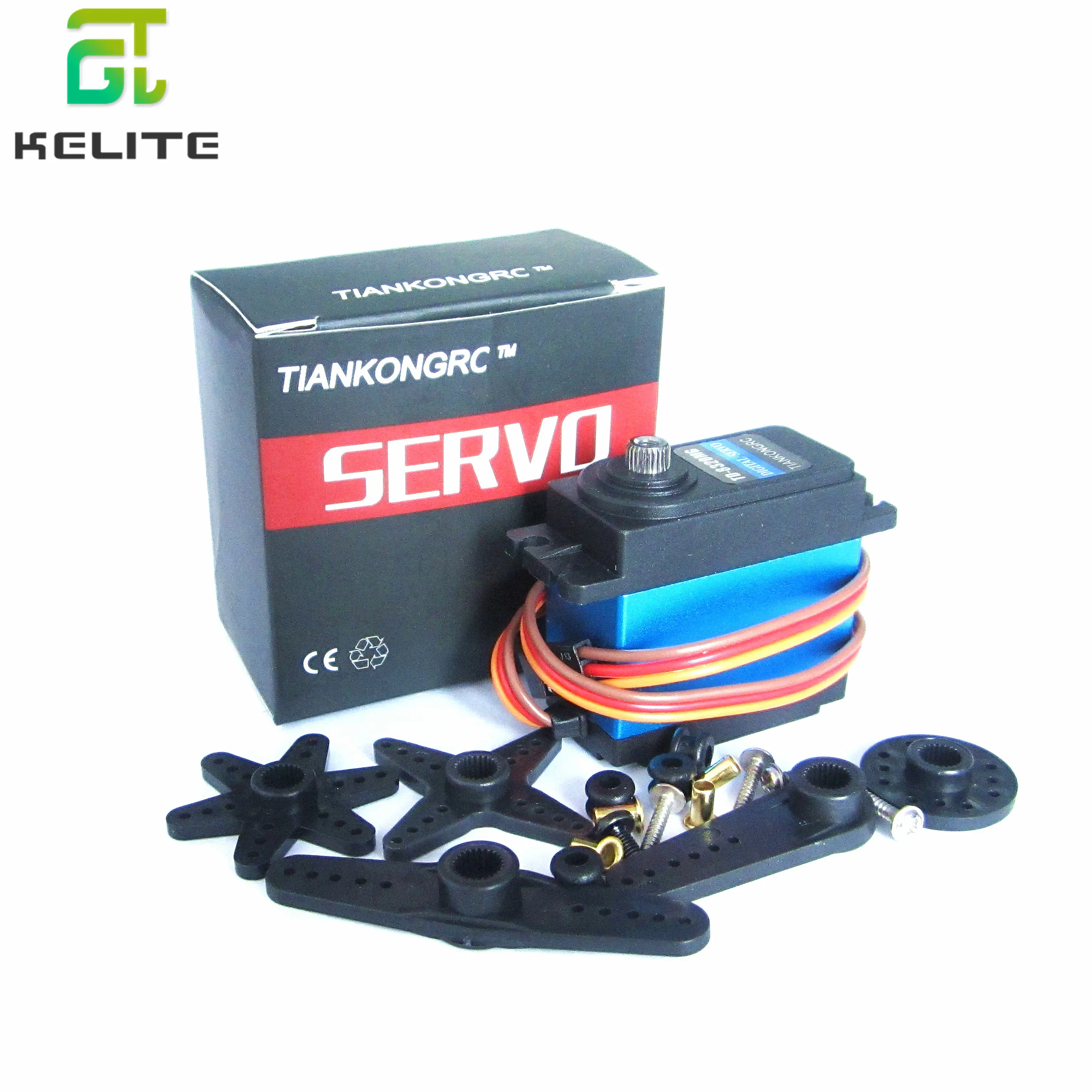 Цифровая Шестерня для руля 20 кг с большой вращающейся рукояткой металлическая