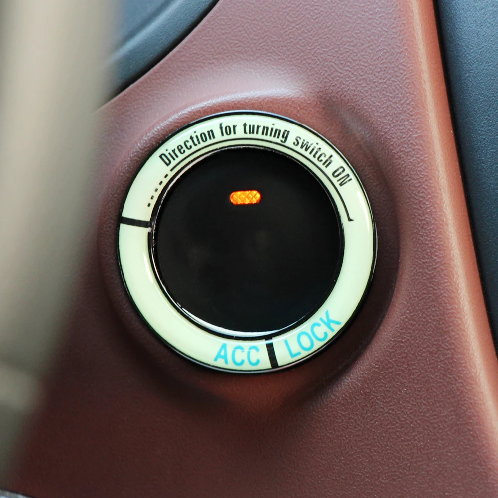 Лидер продаж 2017 кольцо для Зажигания Автомобильного Двигателя Lumiuous Toyota Camry Corolla