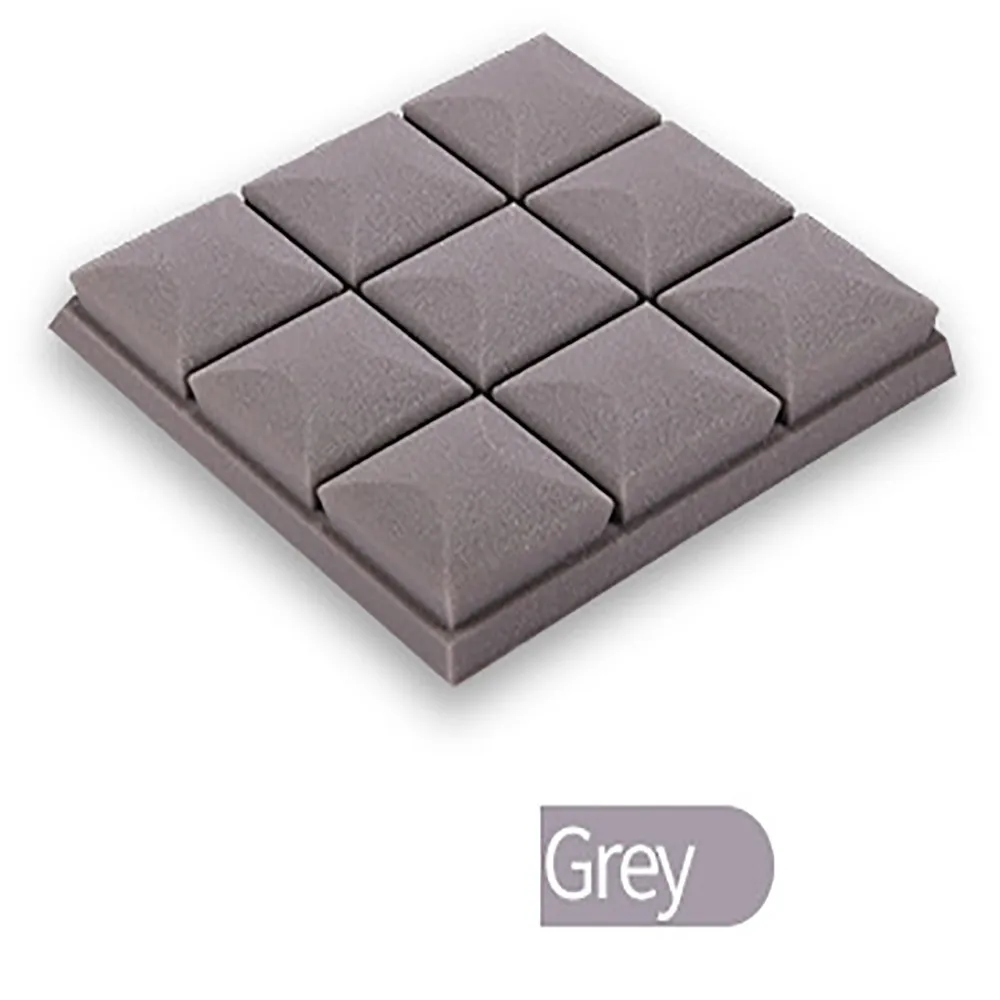 Горячая продажа 1 шт. 25x25x5 см 3D акустическая пена панель звукопоглощающая губка