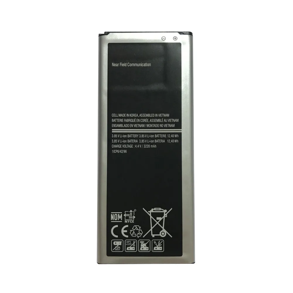 Оригинальный Батарея EB BN910BBE для samsung Galaxy Note 4 N910F N910C N910U N910V N910T N910H N910A N910X N910P Note4