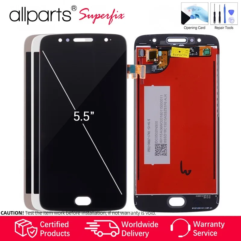 Оригинал 5 2 &quotips lcd для Motorola Moto G5S ЖК дисплей сенсорный экран XT1793 XT1794 XT1792