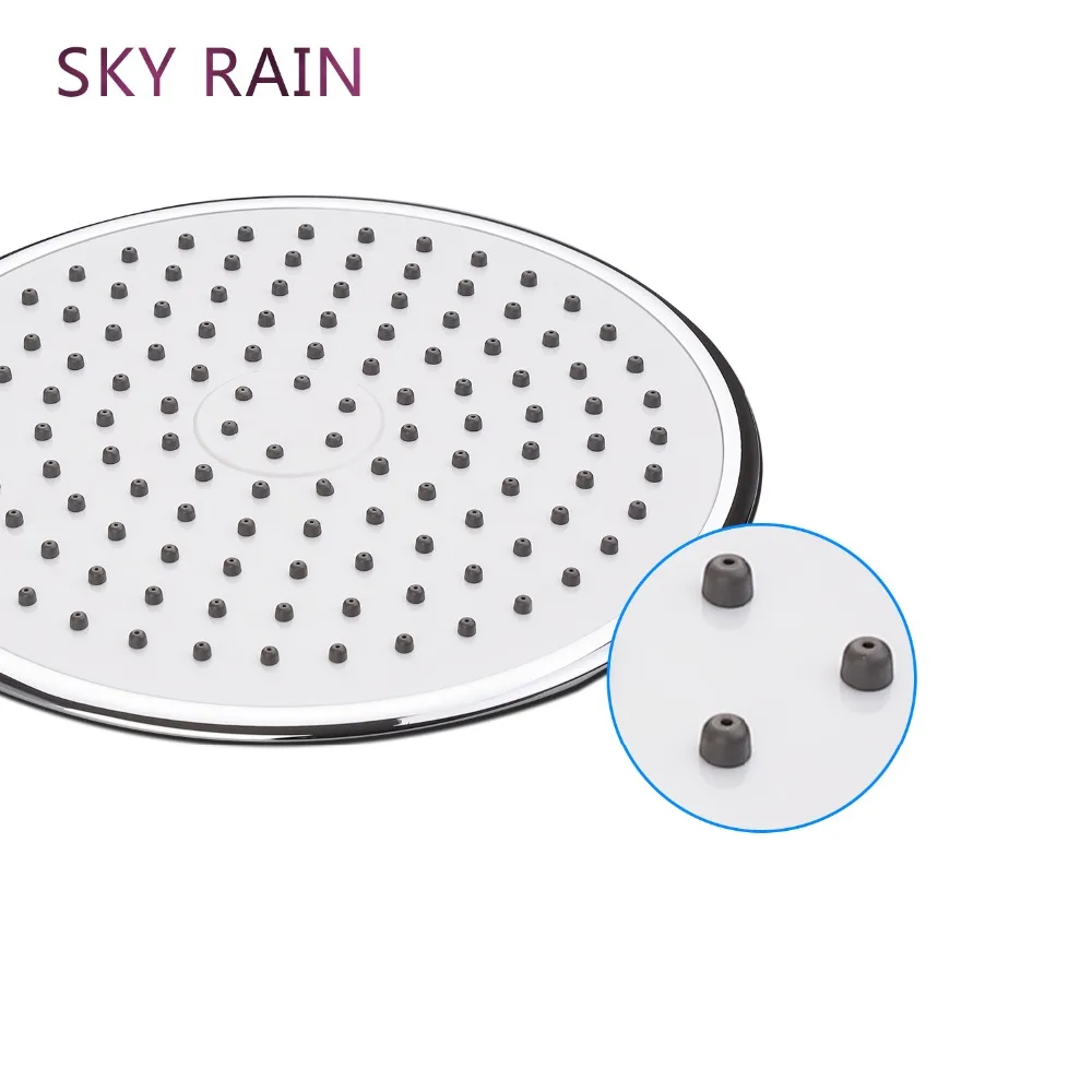 SKY RAIN ванная комната Регулируемая 9 дюймовая ABS пластиковая полированная готовая