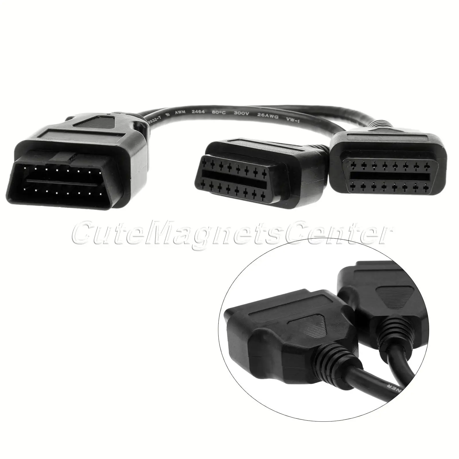 Высококачественный Удлинительный кабель 16-контактный штекер-двойной гнездо