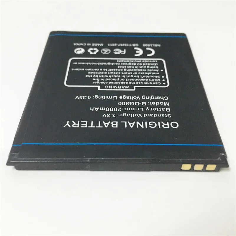 3 8 V 2000mAh B DG800 Для Doogee Valencia MT6582 4 5 &quotаккумулятор Batterie Bateria batterij Batteri|Аккумуляторы для
