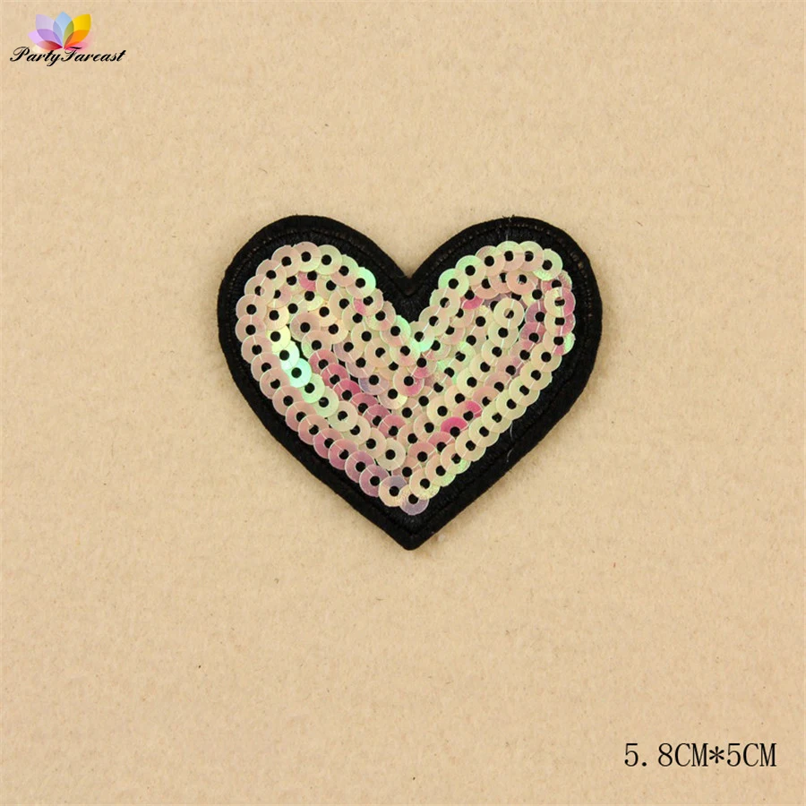 PF Блесток Патчи Помада Радуга Пришить Патч Сумка Шляпа Платье Одежда Наклейки