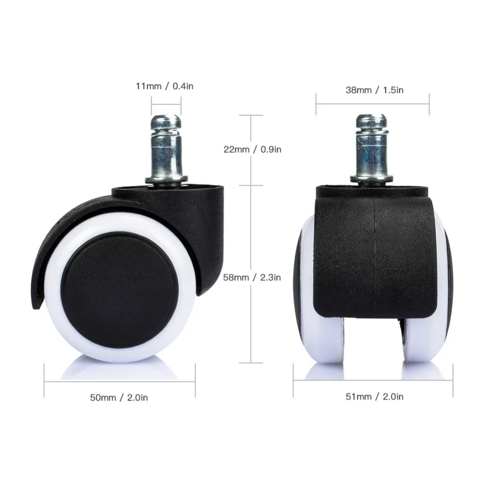 5 комплектов сверхмощные запасные колеса для защиты деревянных полов |