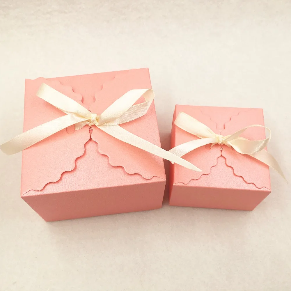 30 шт бумажные квадратные Свадебные конфетные упаковочные Бумажные Коробки