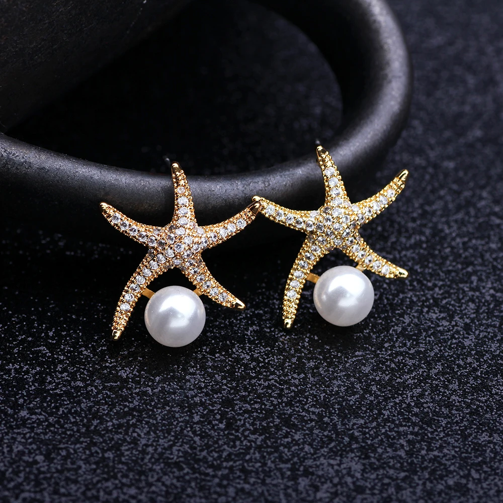 LIKA индивидуальные наборы ювелирных украшений с морскими звездами золотого и