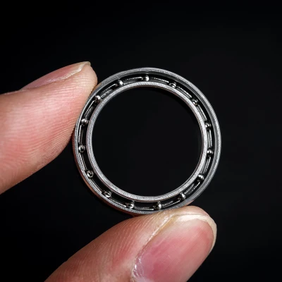 6703 Stainless Steel Новинка, игрушка-Спиннер с шумом, металлическая сталь, алюминий, цирконий, титановый сплав, Edc, фиджет, гироскоп, фокус, СДВГ игрушки - Цвет: 6703 Stainless Steel