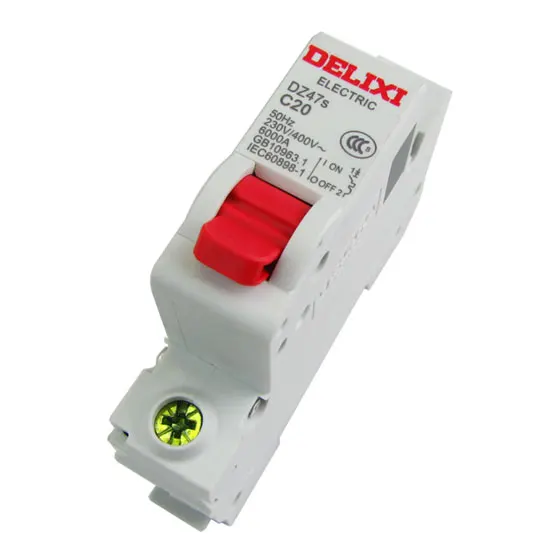 DZ47s-1P / 40A 50A 63A 80A 100A 125A current Circuit breaker with over and Leakage protection air break switch | Строительство и