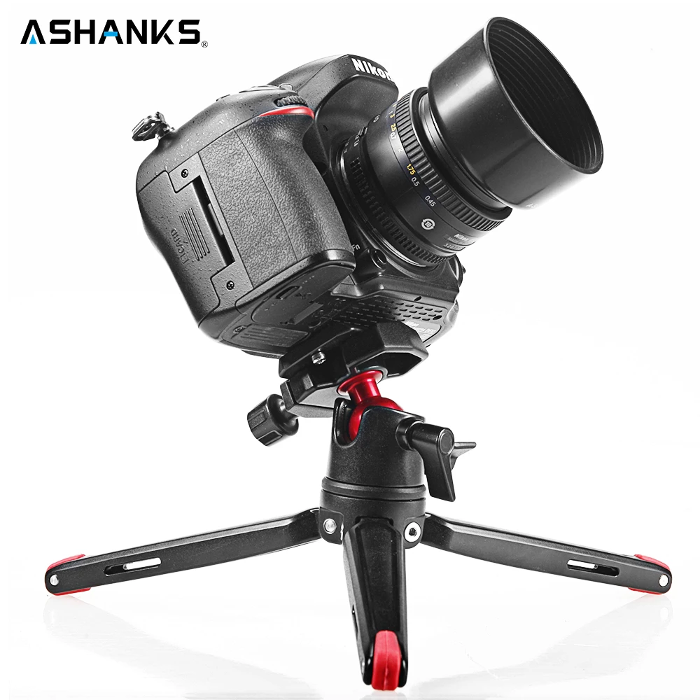 ASHANKS камера для путешествий Штатив студийной фотосъемки Canon Nikon sony DSLR Cam/Gopro Action