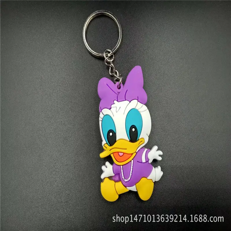 Disney мультфильм Микки Маус Детский брелок кукла аксессуары сумка кулон сувенир на память подарок девочка детская школьная сумка кулон милый - Цвет: Синий