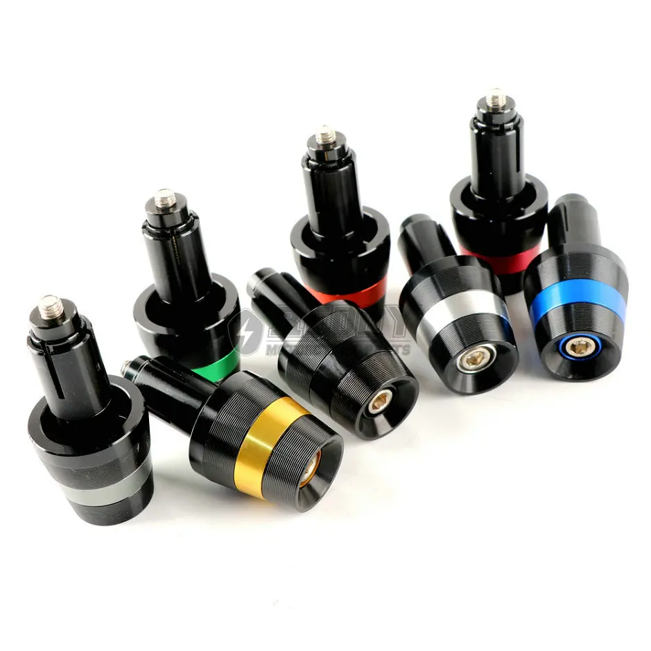 Алюминиевые ручки на руль торцевой заглушки слайдер подходит для Suzuki DL650 DL1000 V-STROM