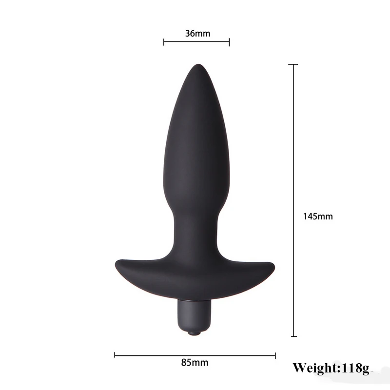 10 скоростей G Spot Анальный Вибратор массажер простаты мужской женский Анальная