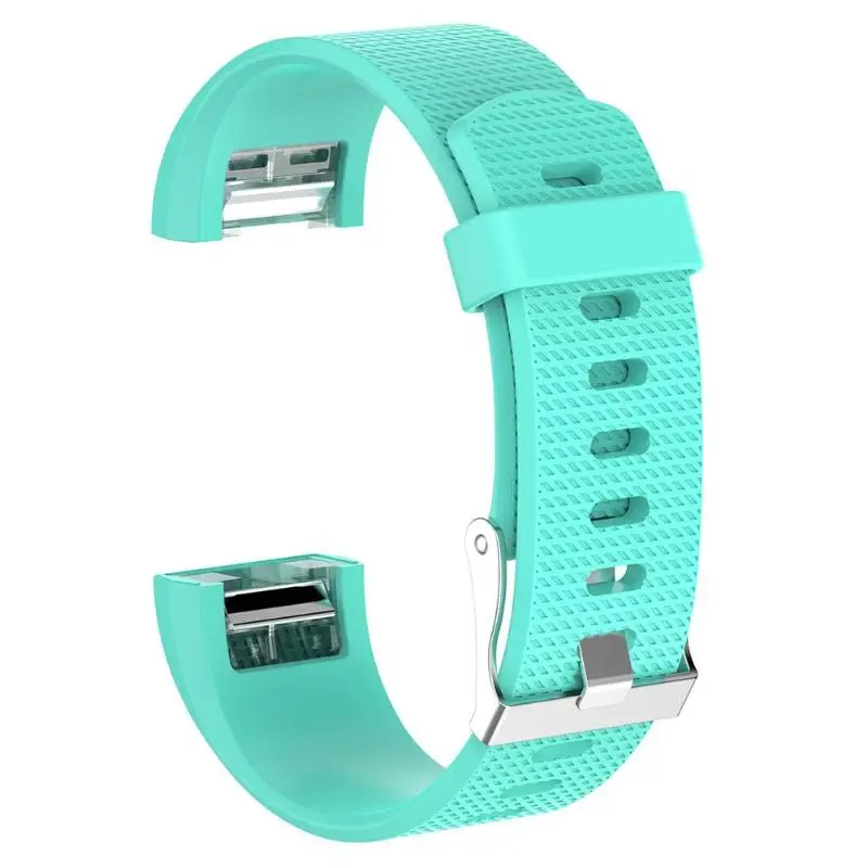 Мягкий силиконовый ремешок для часов спортивный браслет Fitbit Charge 2 разноцветный