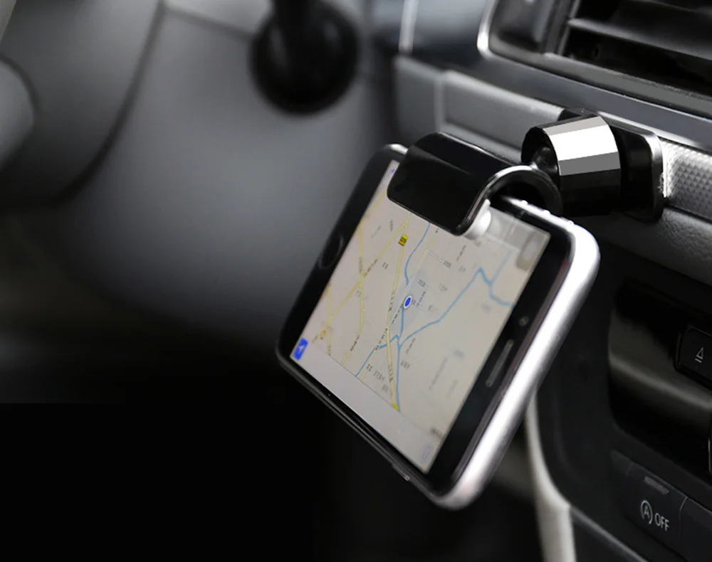 Tancredy Universal Car Phone Holder For Phone Within 7 inches 360 Degree Phone Bracket Paste Type For iPhone/Huawei/Google/LG